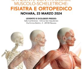 CORSO DI AGGIORNAMENTO ECM | “Il paziente con patologie muscolo-scheletriche: Fisiatra e Ortopedico”