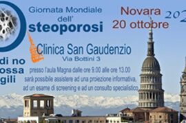 Il 20 ottobre, Giornata Mondiale dell’Osteoporosi